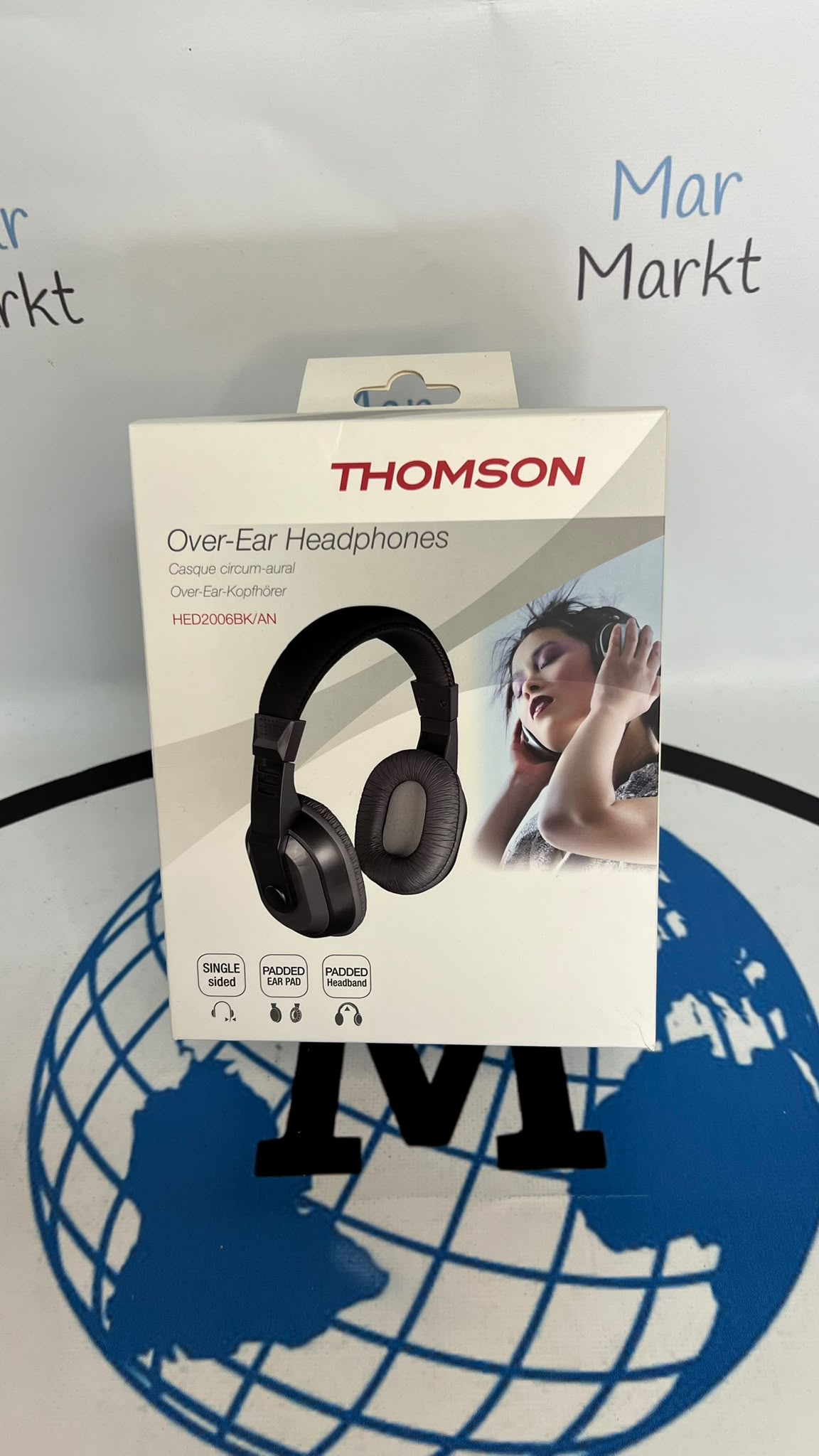 Auriculares Thomson HED2006BK Color Negro