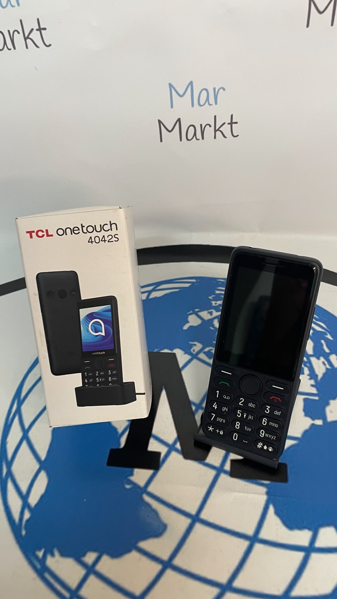 Teléfono Móvil TCL OneTouch 4042S 4G Teclas Grandes Azul
