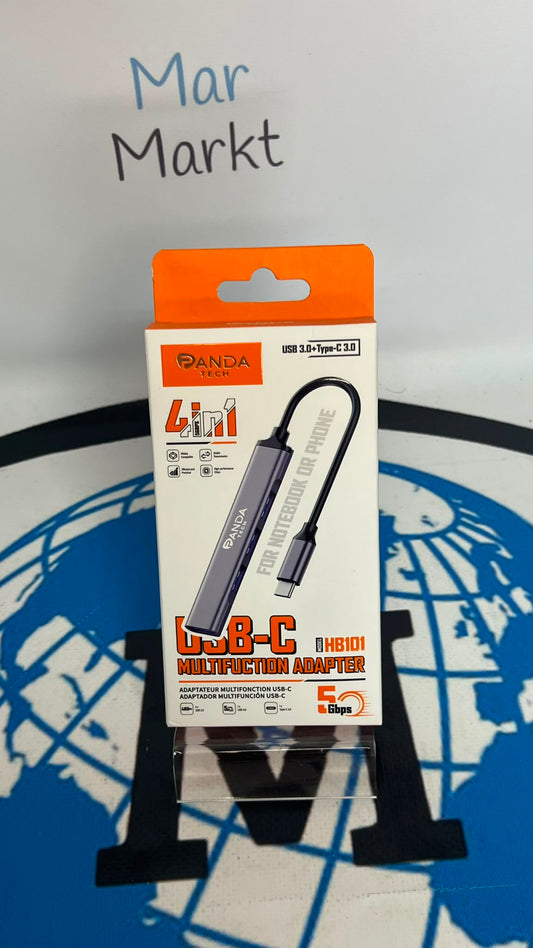 Adaptador Multifunción USB-C Panda Tech HB101
