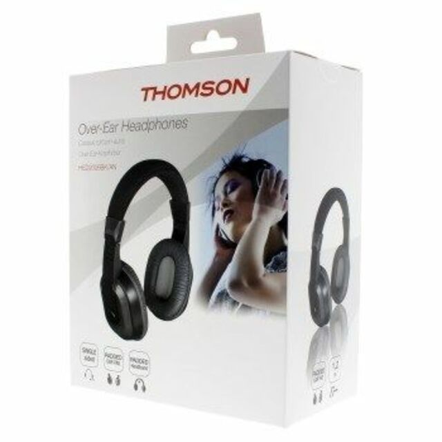 Auriculares Thomson HED2006BK Color Negro