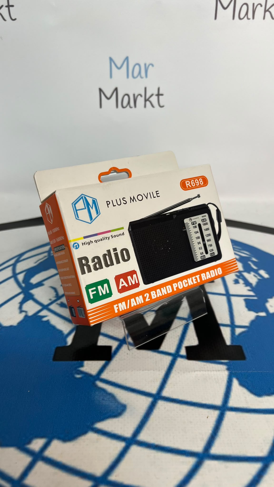 Radio Portátil FM AM Plus Movile