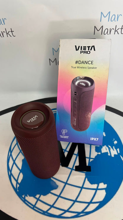 Altavoz Inalámbrico Vieta Pro Dance 25W Bluetooth Granate