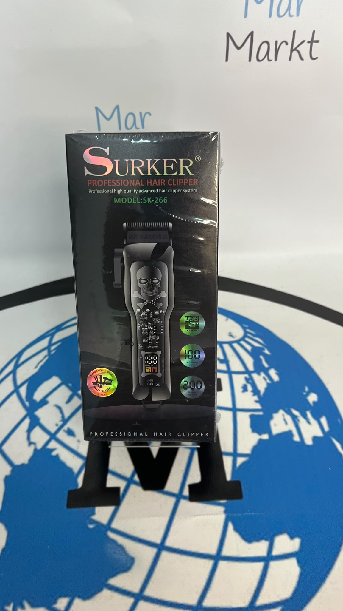 Cortapelos Profesional Surker Master Prox SK-266 Gris