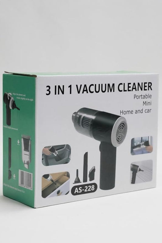 Aspirador Portátil Inalámbrico Recargable para Coche y Hogar