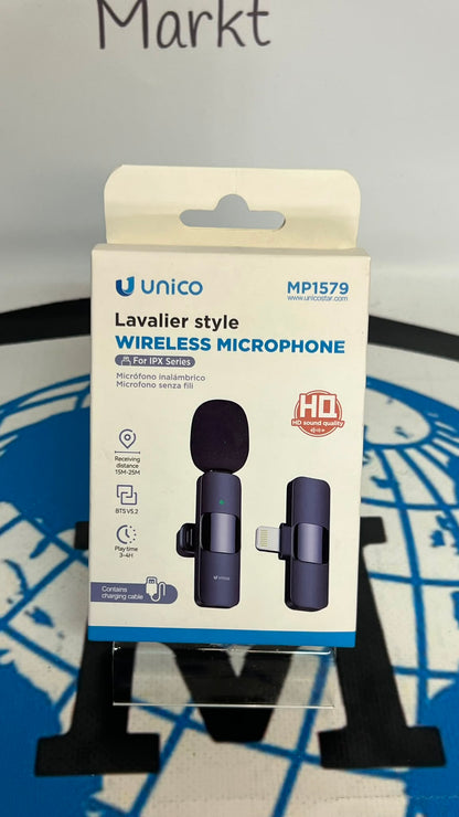 WiFi Microphone Único MP1579 Lightning Connection