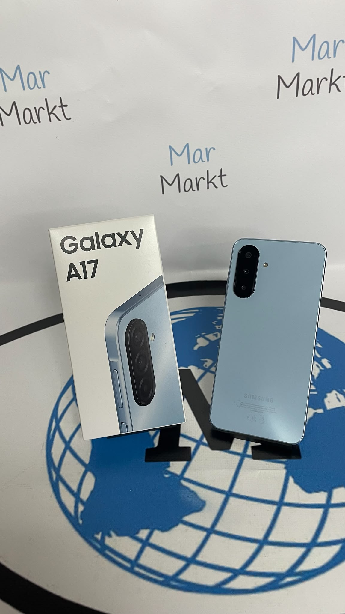 Samsung Galaxy A17 LTE, Azul, 256 GB, 8 GB RAM, 6.7", FHD+ Super AMOLED, Mediatek G99 Octa-core, 5000 mAh, Android 15