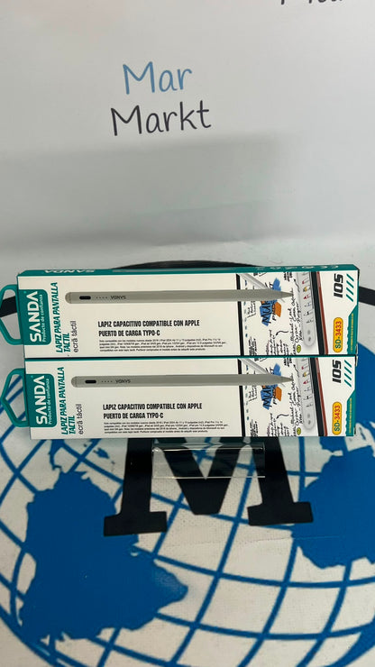 Lápiz Táctil Capacitivo Sanda SD-3433 para Apple iPad y Tablets