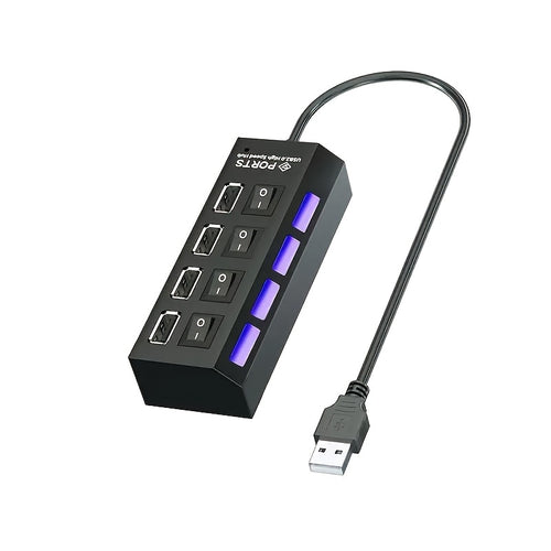 USB Hub Splitter con Switch Independiente Pritech