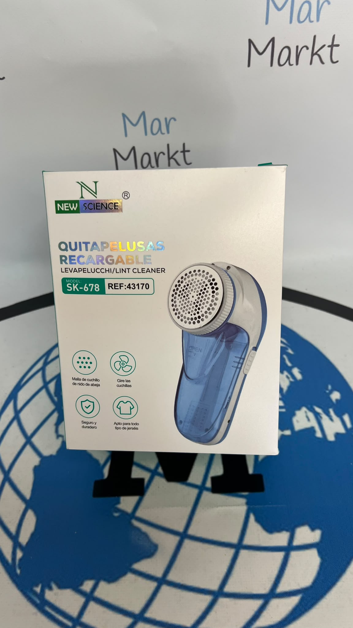 Quitapelusas New Science SK-678 Recargable