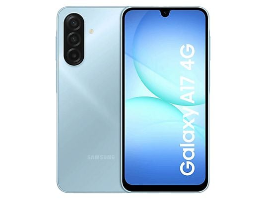 Samsung Galaxy A17 LTE, Azul, 256 GB, 8 GB RAM, 6.7", FHD+ Super AMOLED, Mediatek G99 Octa-core, 5000 mAh, Android 15