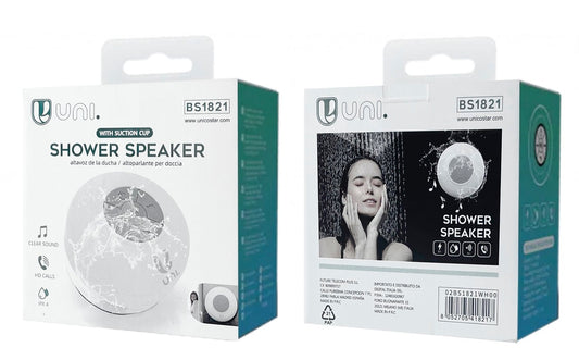 Altavoz Bluetooth Portátil UNI BS-1821 con Luces LED y USB