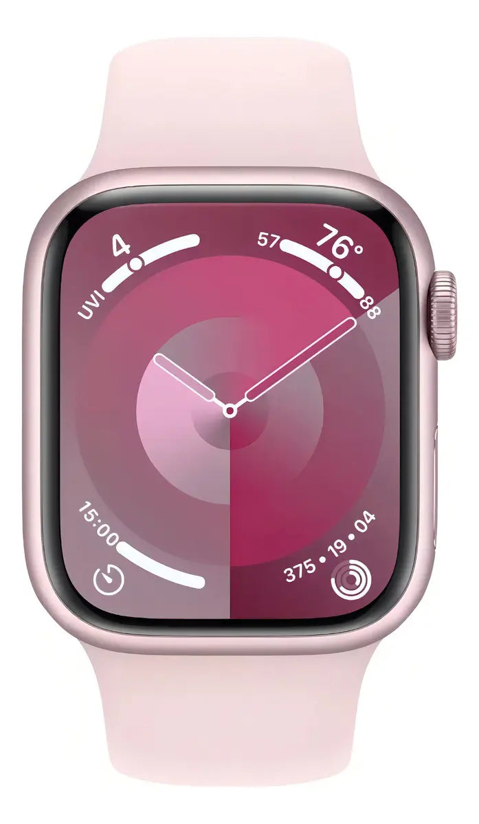 Apple Watch Series 9 GPS 45mm Caja Aluminio Rosa Correa Deportiva