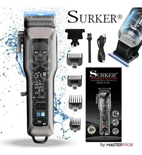 Cortapelos Profesional Surker Master Prox SK-266 Gris