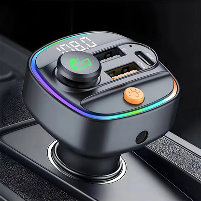 Transmisor FM y Cargador de Coche Eco Drive Sync F65A IDUSD