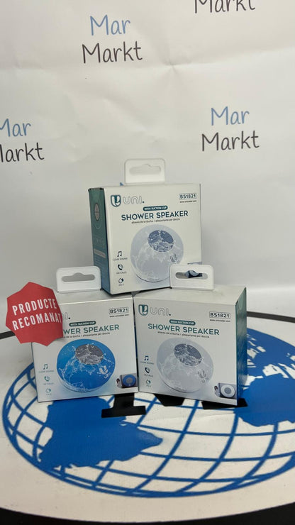 Altavoz Bluetooth Portátil UNI BS-1821 con Luces LED y USB