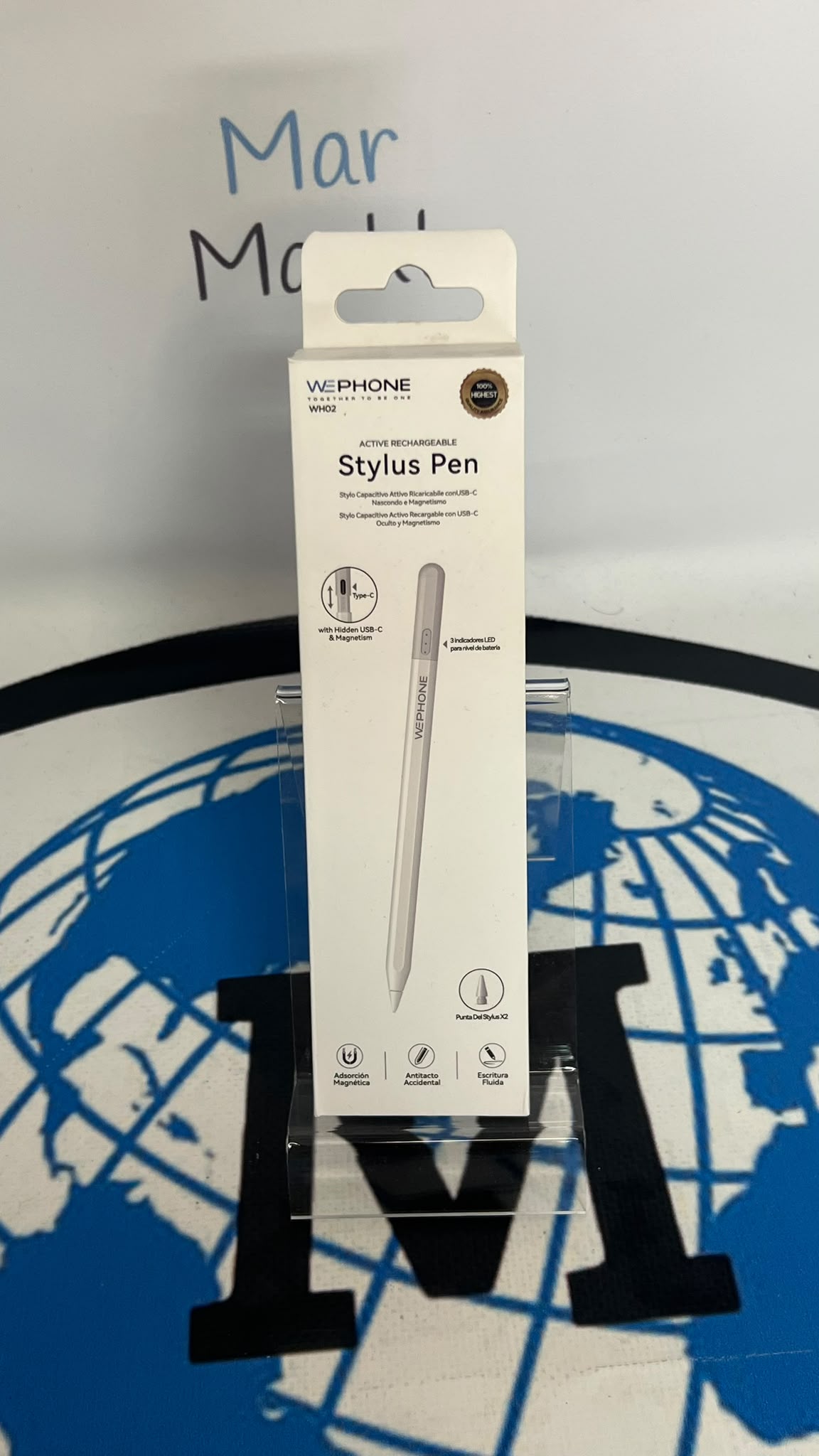 Stylus Pen Activo WePhone WH02 con Rechazo de Palma Magnético