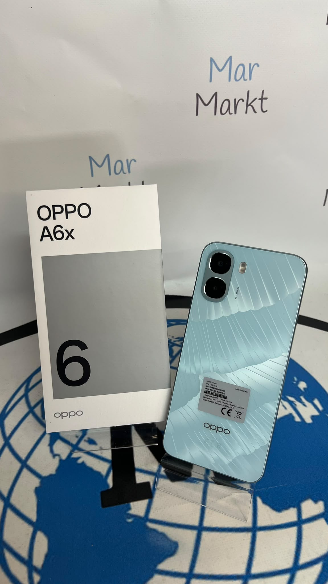 Smartphone OPPO A6x 4GB RAM 64GB Azul