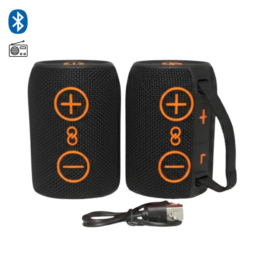 Altavoz Portátil Bluetooth KIMISO KMS-808 Inalámbrico Negro